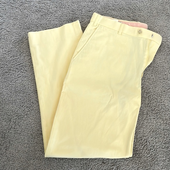 southern pines Pants Southern Pines Pale Yellow Dress Pants Poshmark